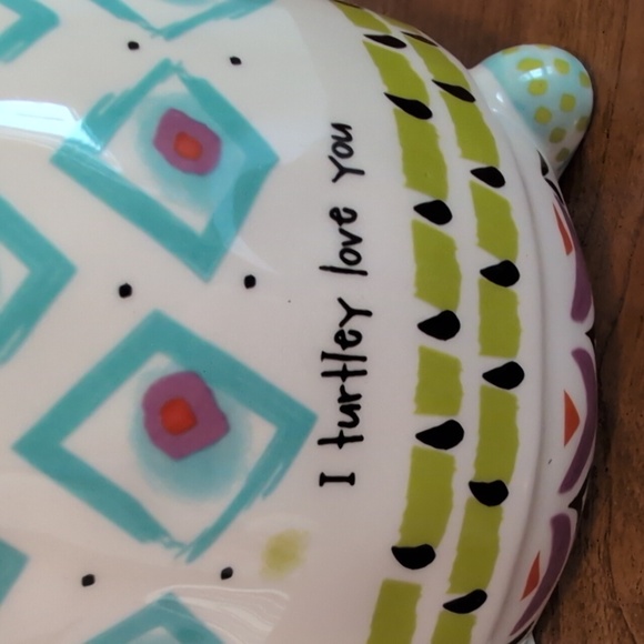 Natural Life Colorful Turtle Mug With "I Turtley Love You" On The Side - Picture 6 of 10